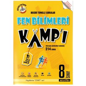 8. Sınıf LGS Fen Bilimleri Kampı Startfen Yayınları