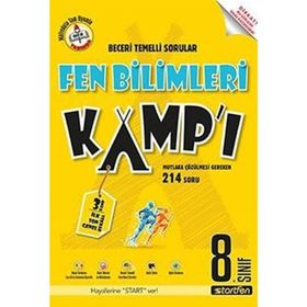 8. Sınıf LGS Fen Bilimleri Kampı Startfen Yayınları