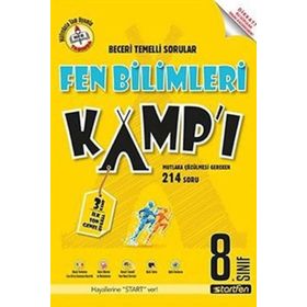 8. Sınıf LGS Fen Bilimleri Kampı Startfen Yayınları