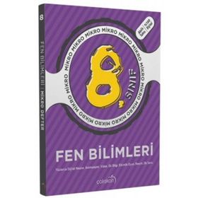8. Sınıf LGS Fen Bilimleri Mikro Defter-Çalışkan Yayınları