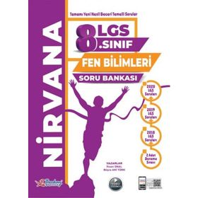 8. Sınıf LGS Fen Bilimleri Nirvana Soru Bankası Berkay Yayınları
