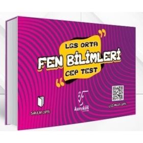 8. Sınıf Lgs Fen Bilimleri Orta Cep Test Karekök Yayınları