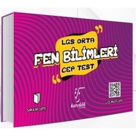 8. Sınıf Lgs Fen Bilimleri Orta Cep Test Karekök Yayınları