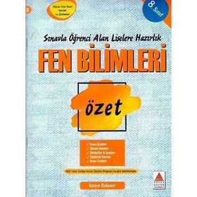 8. Sınıf LGS Fen Bilimleri Özet-Pano Yayınları