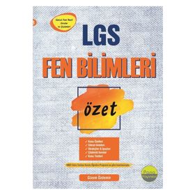 8. Sınıf LGS Fen Bilimleri Özet-Pano Yayınları
