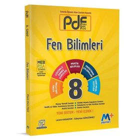 8. Sınıf LGS Fen Bilimleri PDF Planlı Ders Föyü Martı Okul M+ Yayınları
