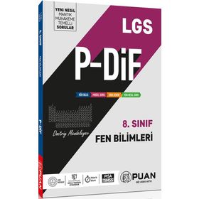 8. Sınıf LGS Fen Bilimleri PDİF Konu Anlatım Föyleri Puan Yayınları