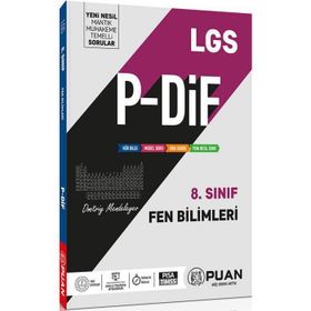 8. Sınıf LGS Fen Bilimleri PDİF Konu Anlatım Föyleri Puan Yayınları