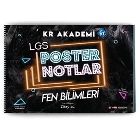 8. Sınıf Lgs Fen Bilimleri Poster Notları-Kr Akademi Yayınları