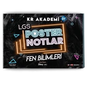 8. Sınıf Lgs Fen Bilimleri Poster Notları-Kr Akademi Yayınları