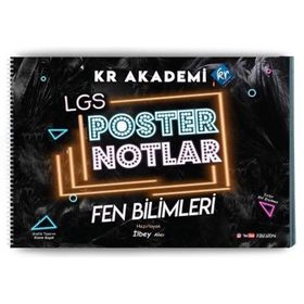 8. Sınıf Lgs Fen Bilimleri Poster Notları-Kr Akademi Yayınları