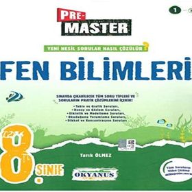 8. Sınıf LGS Fen Bilimleri Pre-Master Yeni Nesil Soru Bankası 2020