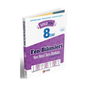 8. Sınıf LGS Fen Bilimleri Solofen Soru Bankası Artıbir Yayınları
