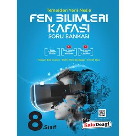 8. Sınıf LGS Fen Bilimleri Soru Bankası-BYS Kafası Yayınları