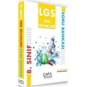 8. Sınıf LGS Fen Bilimleri Soru Bankası-Çapa Yayınları