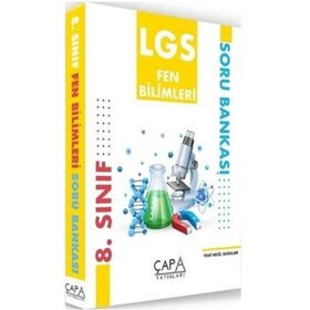 8. Sınıf LGS Fen Bilimleri Soru Bankası-Çapa Yayınları