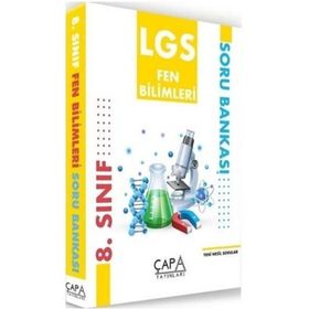 8. Sınıf LGS Fen Bilimleri Soru Bankası-Çapa Yayınları