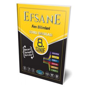 8. Sınıf LGS Fen Bilimleri Soru Bankası Efsane Yayınları