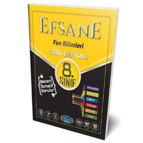8. Sınıf LGS Fen Bilimleri Soru Bankası Efsane Yayınları