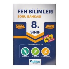 8. Sınıf LGS Fen Bilimleri Soru Bankası Netfen Yayınları