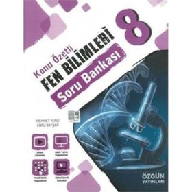 8.Sınıf LGS Fen Bilimleri Soru Bankası-Özgün Bilim Yayınları
