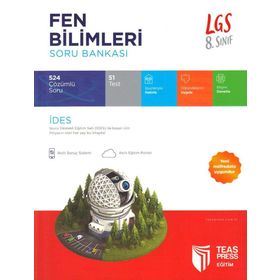 8. Sınıf LGS Fen Bilimleri Soru Bankası - Sibel Evren Yasemin Yiğit Topcan