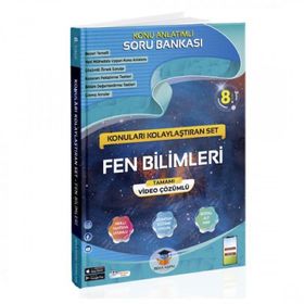 8. Sınıf LGS Fen Bilimleri Soru Bankası-Zeka Küpü Yayınları