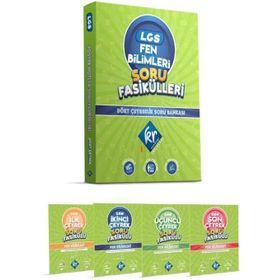 8. Sınıf Lgs Fen Bilimleri Soru Fasikülleri Dört Çeyreklik Soru Bankası