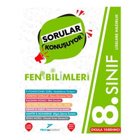 8. Sınıf Lgs Fen Bilimleri Sorular Konuşuyor Soru Bankası-Pruva Akademi Yayınları