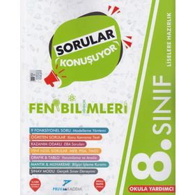 8. Sınıf Lgs Fen Bilimleri Sorular Konuşuyor Soru Bankası-Pruva Akademi Yayınları