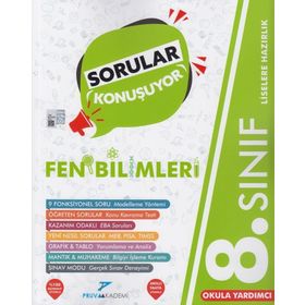 8. Sınıf Lgs Fen Bilimleri Sorular Konuşuyor Soru Bankası-Pruva Akademi Yayınları