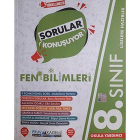 8. Sınıf Lgs Fen Bilimleri Sorular Konuşuyor Soru Bankası-Pruva Akademi Yayınları