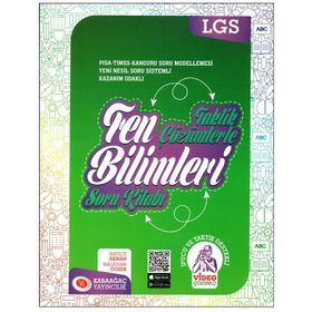 8.Sınıf LGS Fen Bilimleri Taktik Çözümlerle Soru Kitabı Karaağaç Yayınları