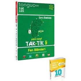 8. Sınıf LGS Fen Bilimleri Taktikli Soru Bankası ve 8. Sınıf LGS Tamamı Çözümlü 10 Deneme-Tonguç Akademi Yayınları
