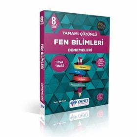 8. Sınıf LGS Fen Bilimleri Taktikli Soru Bankası ve 8. Sınıf LGS Tamamı Çözümlü 10 Deneme-Tonguç Akademi Yayınları