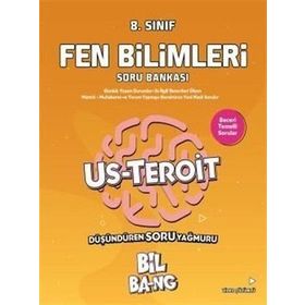 8. Sınıf LGS Fen Bilimleri USTEROİT Soru Bankası-Ünlü Yayıncılık