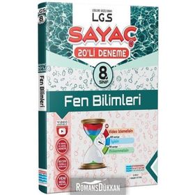 8. Sınıf LGS Fen Bilimleri Video Çözümlü 20'li Deneme Evrensel İletişim Yayınları