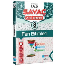 8. Sınıf LGS Fen Bilimleri Video Çözümlü 20'li Deneme Evrensel İletişim Yayınları