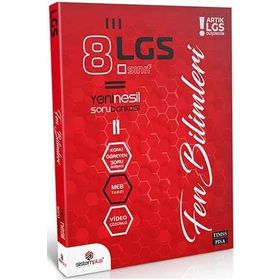 8. Sınıf LGS Fen Bilimleri Video Konu Anlatım ve Çözümlü Soru Bankası-Sistemplus Yayınları