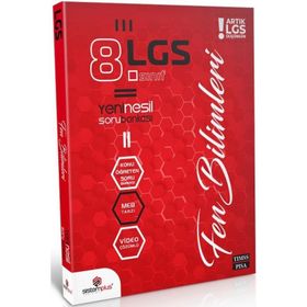 8. Sınıf LGS Fen Bilimleri Video Konu Anlatım ve Çözümlü Soru Bankası-Sistemplus Yayınları