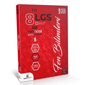 8. Sınıf LGS Fen Bilimleri Video Konu Anlatım ve Çözümlü Soru Bankası-Sistemplus Yayınları