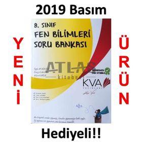 8. Sınıf LGS Fen Bilimleri Yeni Nesil Soru Bankası Fark Var Kva Koray Varol Akademi Yayınları