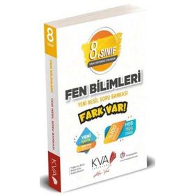 8. Sınıf LGS Fen Bilimleri Yeni Nesil Soru Bankası Fark Var Kva Koray Varol Akademi Yayınları