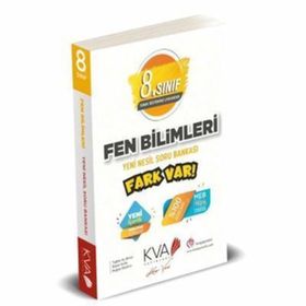 8. Sınıf LGS Fen Bilimleri Yeni Nesil Soru Bankası Fark Var Kva Koray Varol Akademi Yayınları