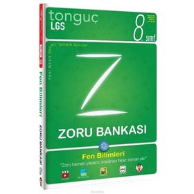 8.Sınıf LGS Fen Bilimleri Zoru Bankası - Tonguç Akademi Yayınları