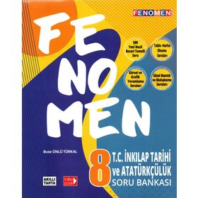 8. Sınıf LGS Fenomen İnkılap Tarihi ve Atatürkçülük Soru Bankası-Gama Yayınları