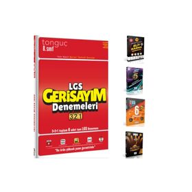 8. Sınıf LGS Geri Sayım Denemeleri 321-Tonguç Yayınları