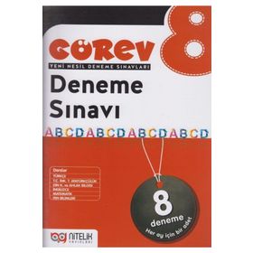 8. Sınıf LGS Görev Deneme Sınavı-Nitelik Yayınları