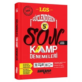 8. Sınıf Lgs Güçlendiren 5'li Son Kamp Denemeleri - Ankara Yayıncılık