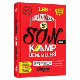8. Sınıf Lgs Güçlendiren 5'li Son Kamp Denemeleri - Ankara Yayıncılık